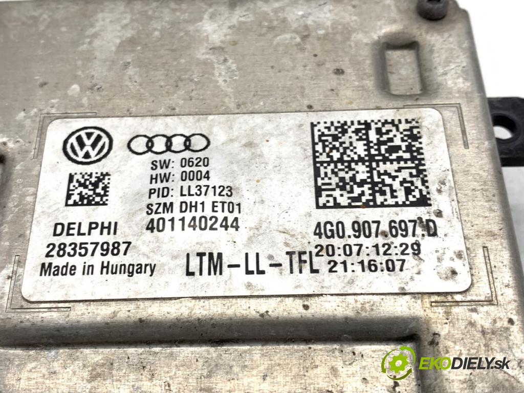 AUDI A6 C7 Kombi 2012 130 kW 2.0 TDI 1968 Menič XENON 4G0907697D (Riadiaca jednotka xenónu)