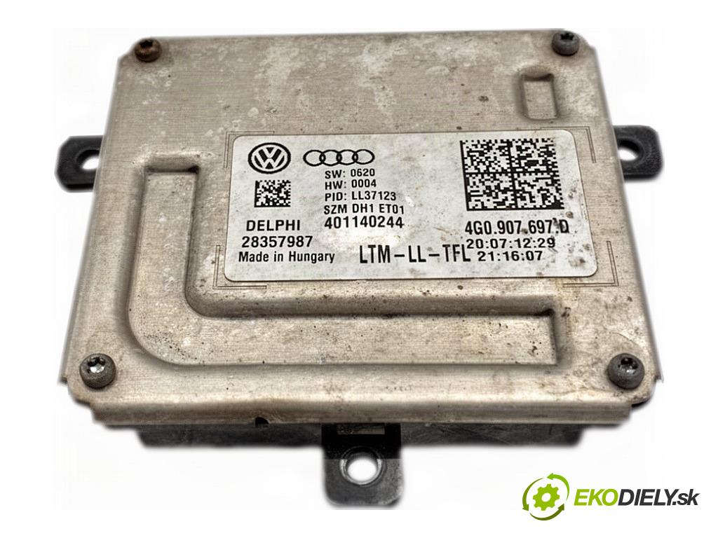 AUDI A6 C7 Kombi 2012 130 kW 2.0 TDI 1968 Menič XENON 4G0907697D (Riadiaca jednotka xenónu)