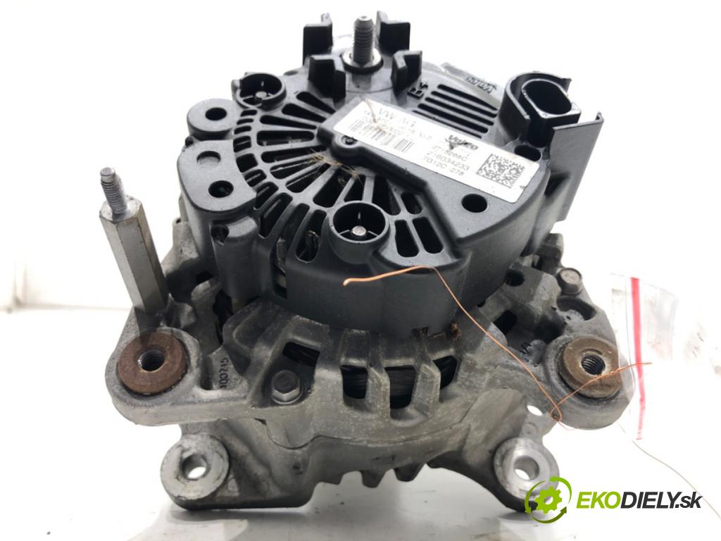 SKODA OCTAVIA III Kombi 2017 81 kW 1.6 TDI 1598 Alternátor 03L903023J (Alternátor)