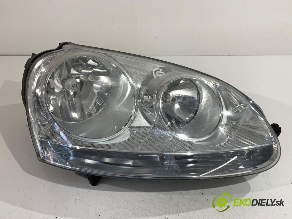 VW GOLF V liftback 2004 66 kW 1.4 FSI 1390 světlomet pravý přední část 1K6941006R