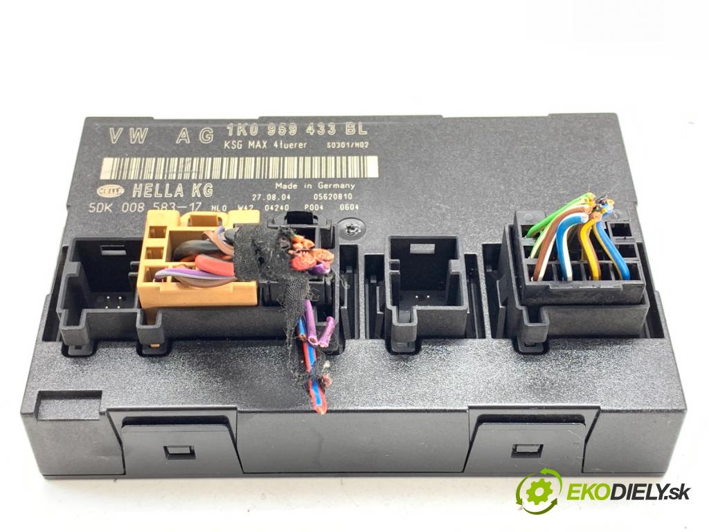 VW GOLF V liftback 2004 66 kW 1.4 FSI 1390 modul komfortu 1K0959433BL (Komfortní modul)