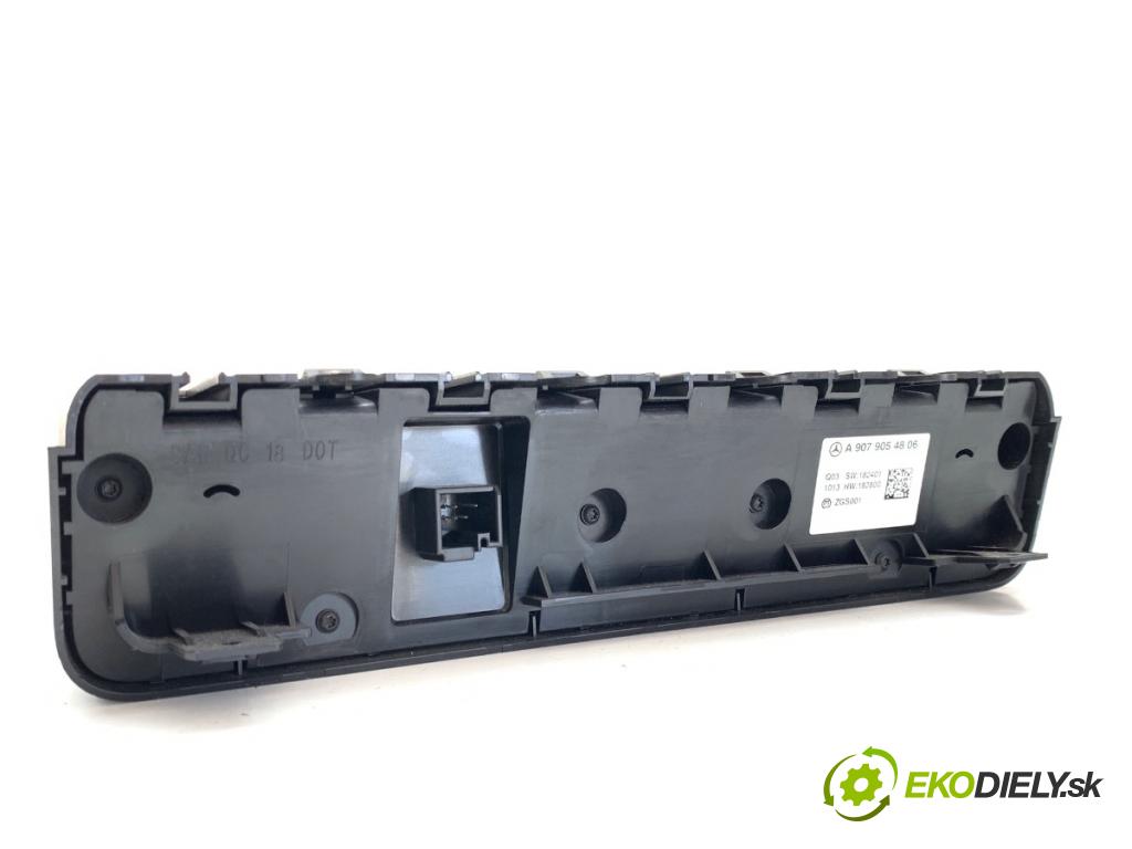 MERCEDES-BENZ eSPRINTER Skrzynia Skrzynia 2021 85 kW Electric (910.633)  Panel ovládaní topení A9079054806 (Páčky pod volantem)