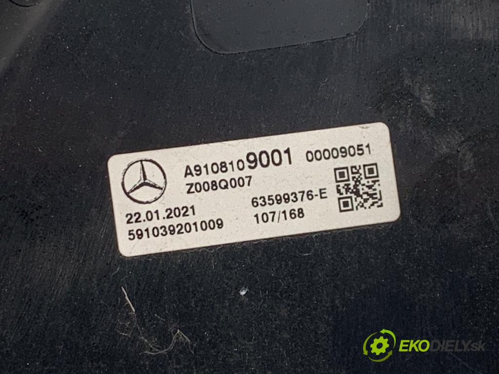 MERCEDES-BENZ eSPRINTER Skrzynia Skrzynia 2021 85 kW Electric (910.633)  Spätné zrkadlo pravy