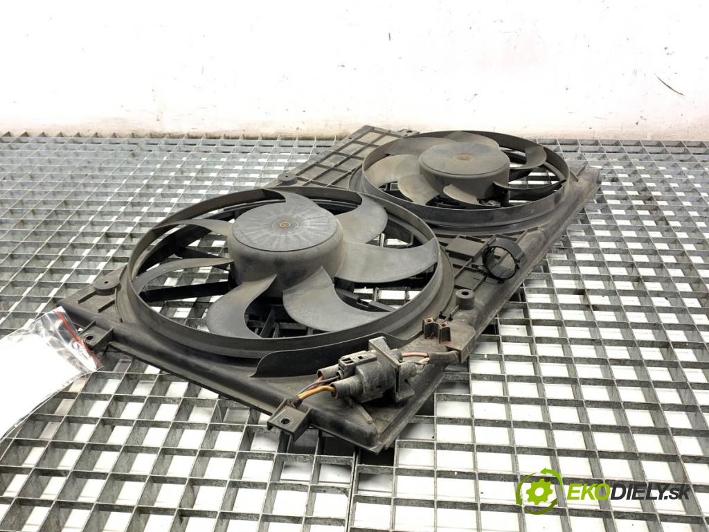 VW GOLF V Kombi 2007 75 kW 1.6 1595 Ventilátor chladiča 1K0121207T (Ventilátor)