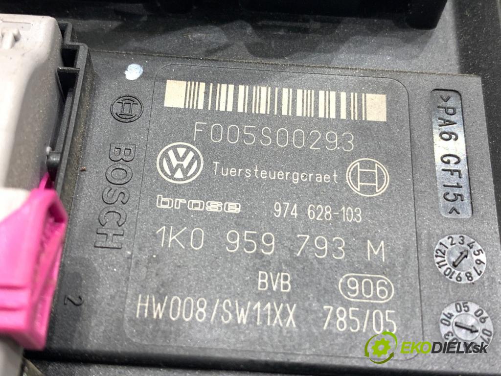 VW GOLF V Kombi 2007 75 kW 1.6 1595 mechanismus okna levý přední část 1K5837401AJ