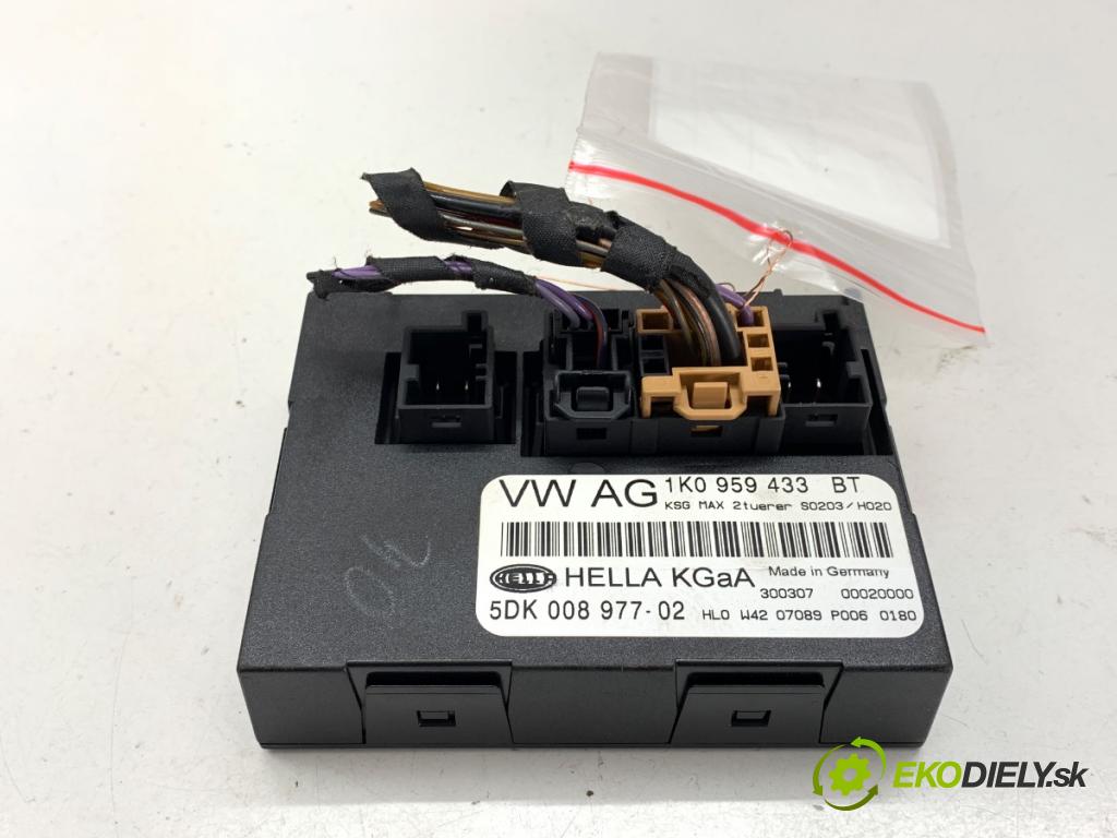 VW GOLF V Kombi 2007 75 kW 1.6 1595 modul komfortu 1K0959433BT (Komfortní modul)