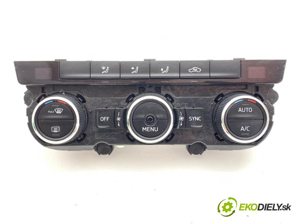 SKODA OCTAVIA III liftback 2015 81 kW 1.6 TDI 1598 Panel ovládaní topení 5E0907044Q (Páčky pod volantem)