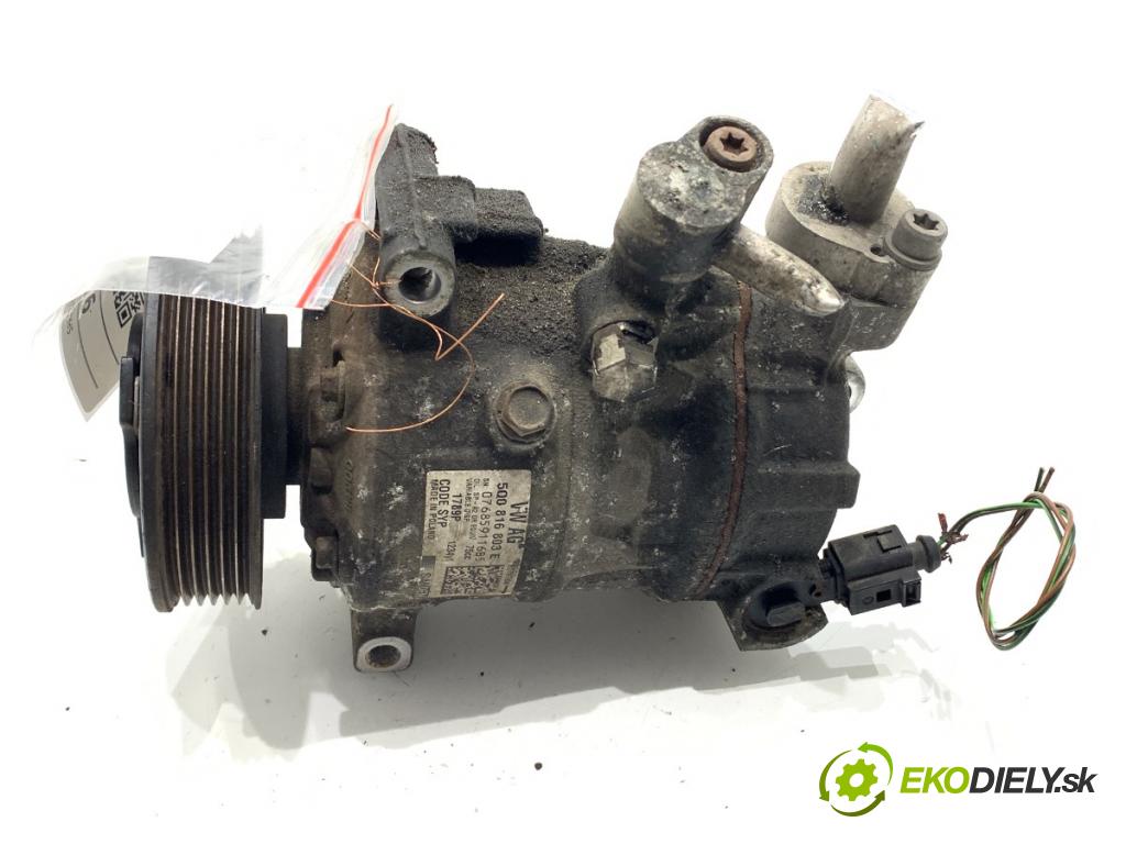 SKODA FABIA III liftback 2016 66 kW 1.2 TSI 1197 kompresor klimatizace 5Q0816803E (Kompresor klimatizace)