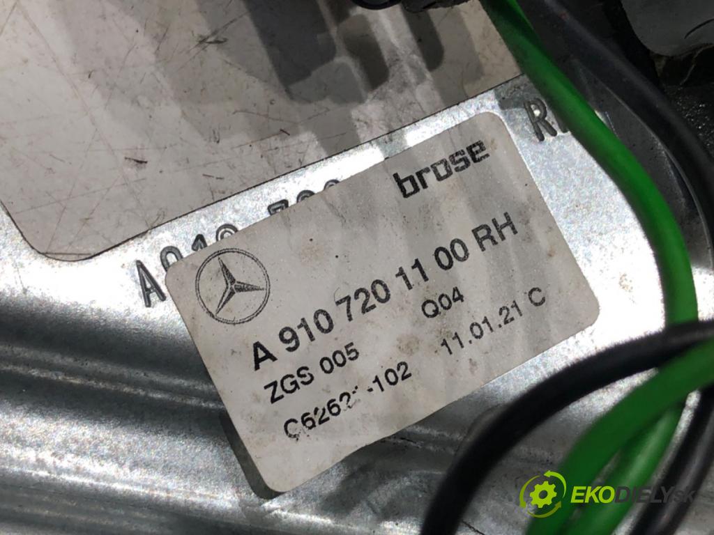 MERCEDES-BENZ eSPRINTER Skrzynia Skrzynia 2021 85 kW Electric (910.633) Mechanizmus okna pravy predný A9107201100