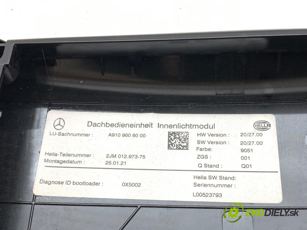 MERCEDES-BENZ eSPRINTER Skrzynia Skrzynia 2021 85 kW Electric (910.633)  Svetlo stropné A9109008000