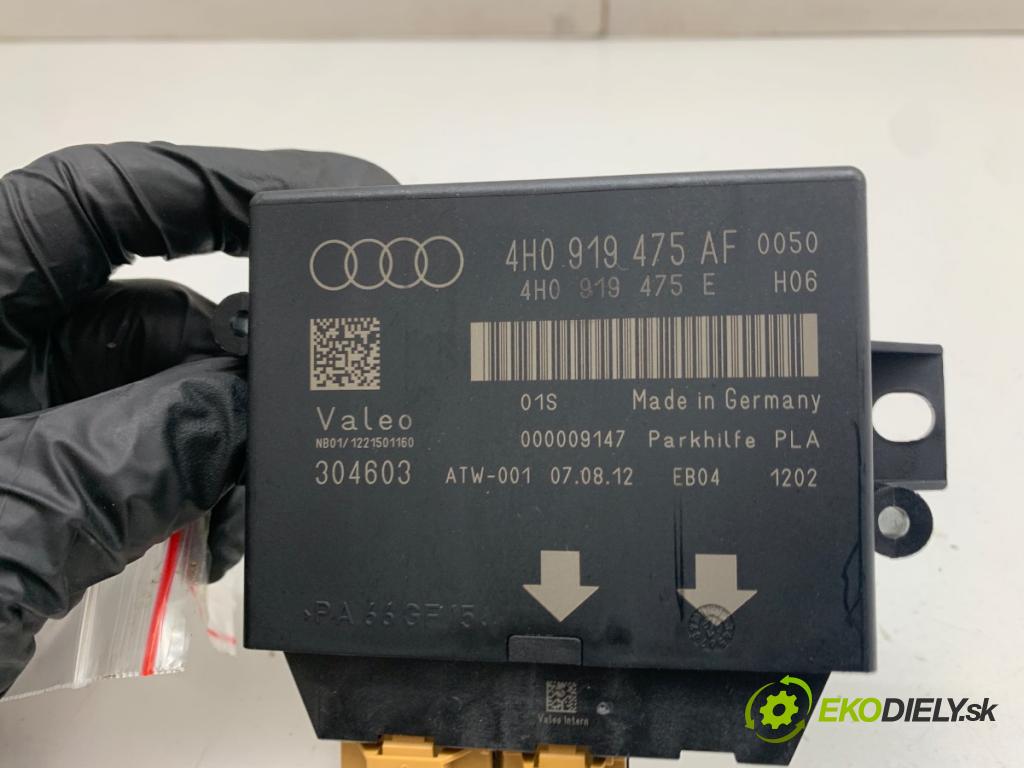 AUDI A6 C7 Kombi 2012 130 kW 2.0 TDI 1968 Modul PDC 4H0919475AF (Riadiaca jednotka ostatné)
