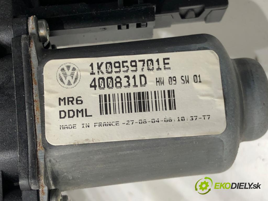 VW GOLF V liftback 2004 66 kW 1.4 FSI 1390 Mechanizmus okna ľavy predný 1K0959701E