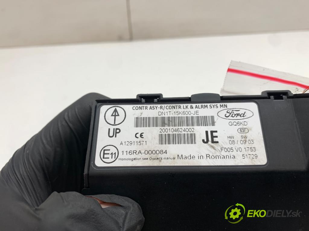 FORD FIESTA MK7 liftback 2015 60 kW 1.25 1242 Modul komfortu DN1T-15K600-JE (Modul komfortu)