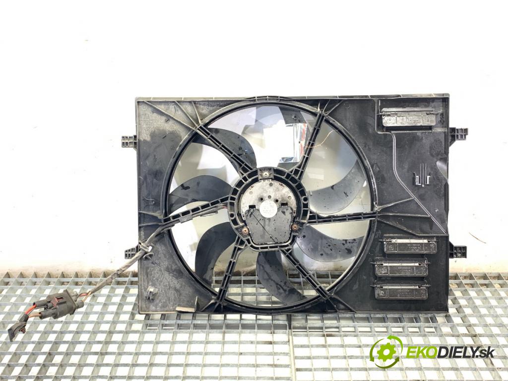 SKODA OCTAVIA III liftback 2015 81 kW 1.6 TDI 1598 Ventilátor chladiča 5Q0121205AL (Ventilátor)