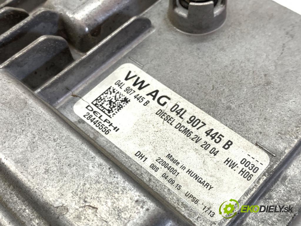 SKODA OCTAVIA III liftback 2015 81 kW 1.6 TDI 1598 riadiaca jednotka Motor 04L907445B (Riadiaca jednotka)