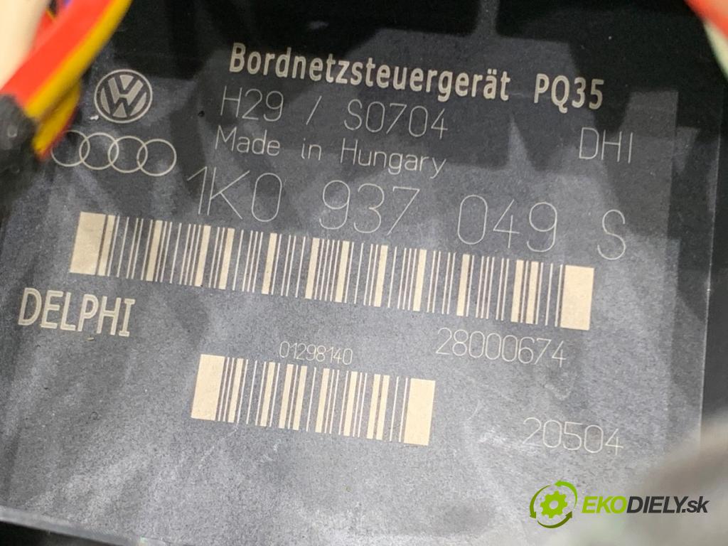 VW GOLF V liftback 2004 66 kW 1.4 FSI 1390 Modul BORDNETZ 1K0937049S (Riadiaca jednotka ostatné)