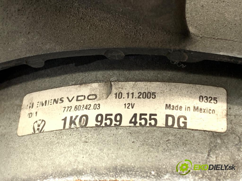 VW JETTA III sedan 2006 75 kW 1.6 1595 Ventilátor klimatizácie 1K0959455DG (Ventilátor chladiča klimatizácie)