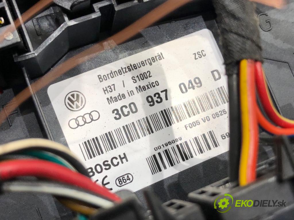 VW JETTA III sedan 2006 75 kW 1.6 1595 Modul BORDNETZ 3C0937049D (Riadiaca jednotka ostatné)