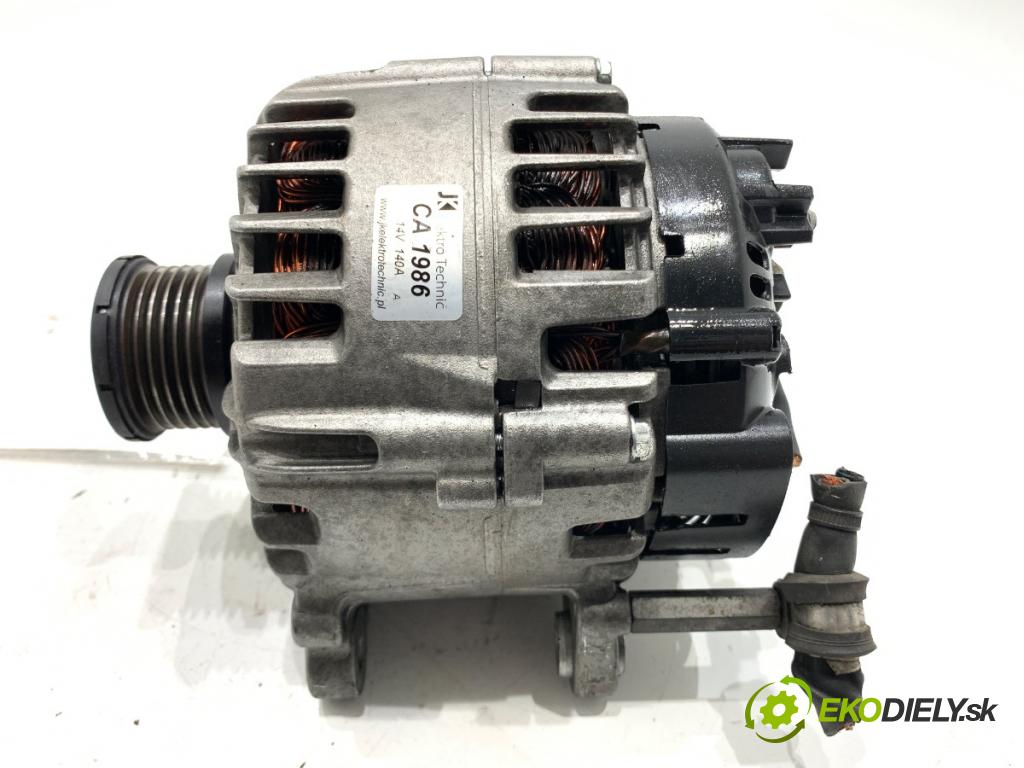 SKODA OCTAVIA III liftback 2015 81 kW 1.6 TDI 1598 Alternátor 03L903023L (Alternátor)