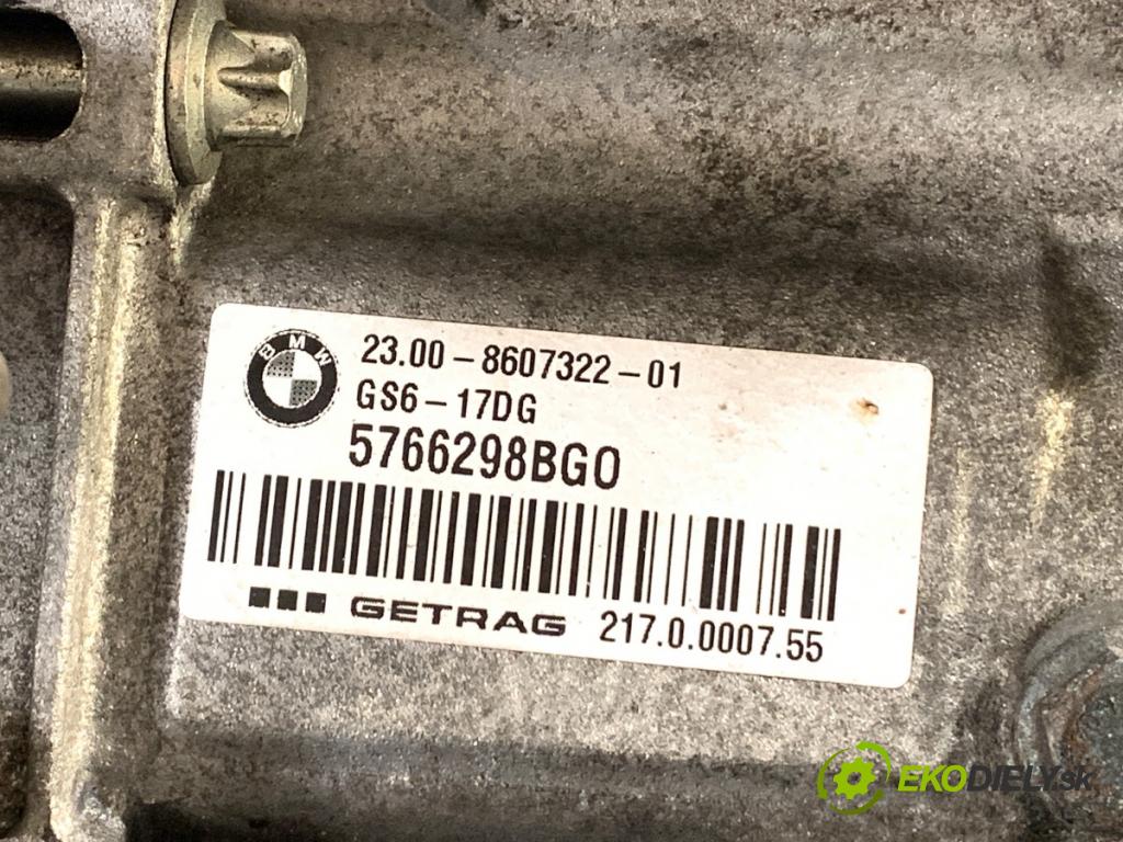 BMW E84 SUV 2014 105 kW sDrive 18 d 1995 převodovka 8607322 (Převodovka)