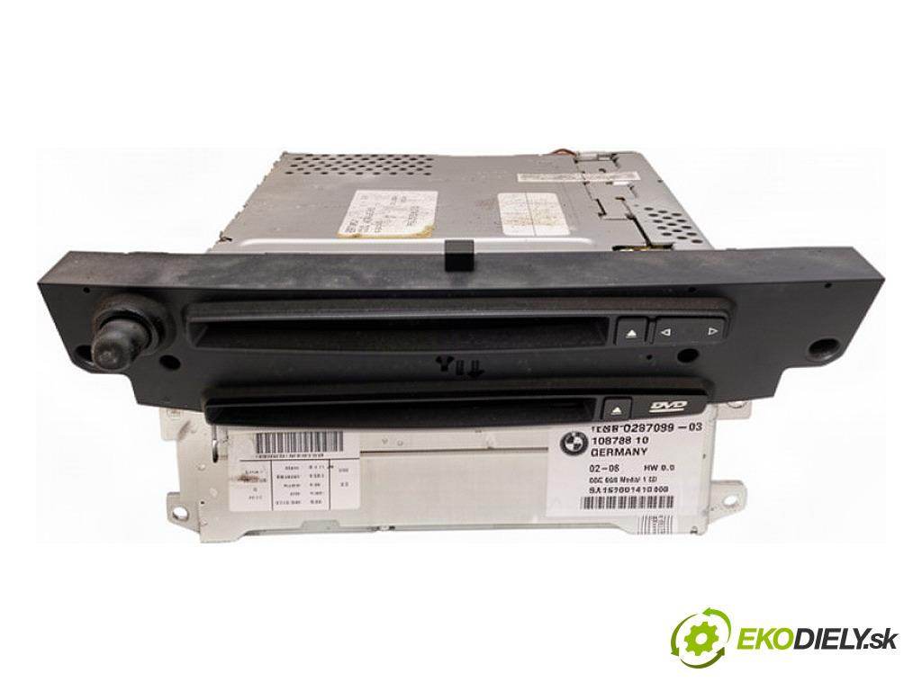 BMW E60 sedan 2006 160 kW 525 i 2996 RADIO Navigácia 6987689 (Audio zariadenie)