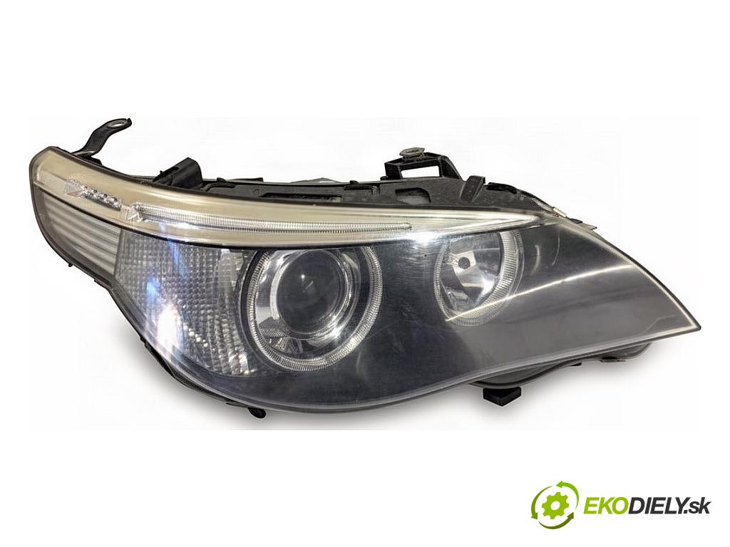 BMW E60 sedan 2006 160 kW 525 i 2996 světlomet pravý přední část XENON 162396