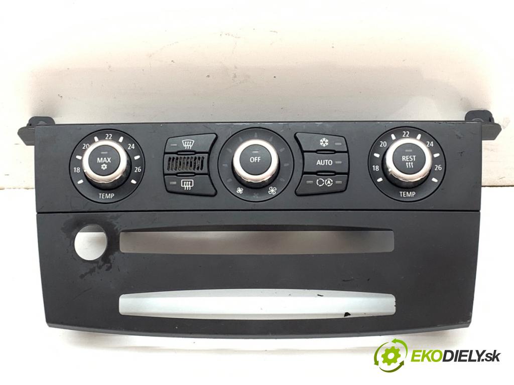 BMW E60 sedan 2006 160 kW 525 i 2996 Panel ovládania kúrenia 6978435 (Prepínacie páčky pod volantom)