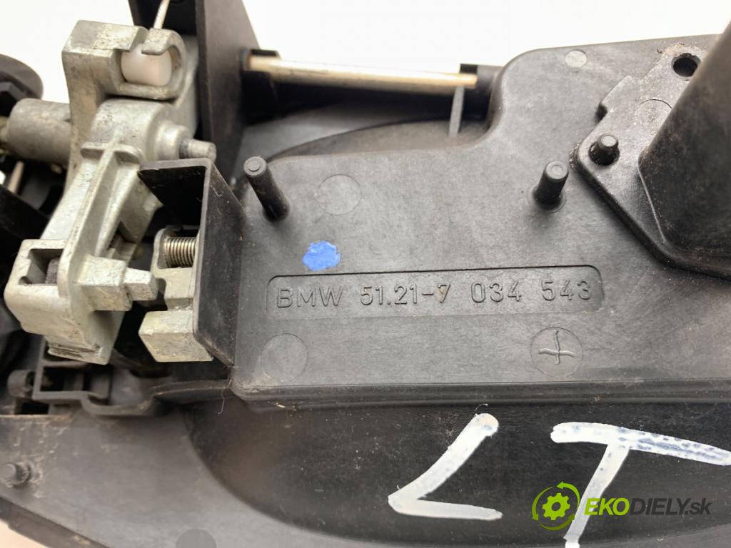 BMW E60 sedan 2006 160 kW 525 i 2996 Kľučka vonkajšia ľavy zad 7034543