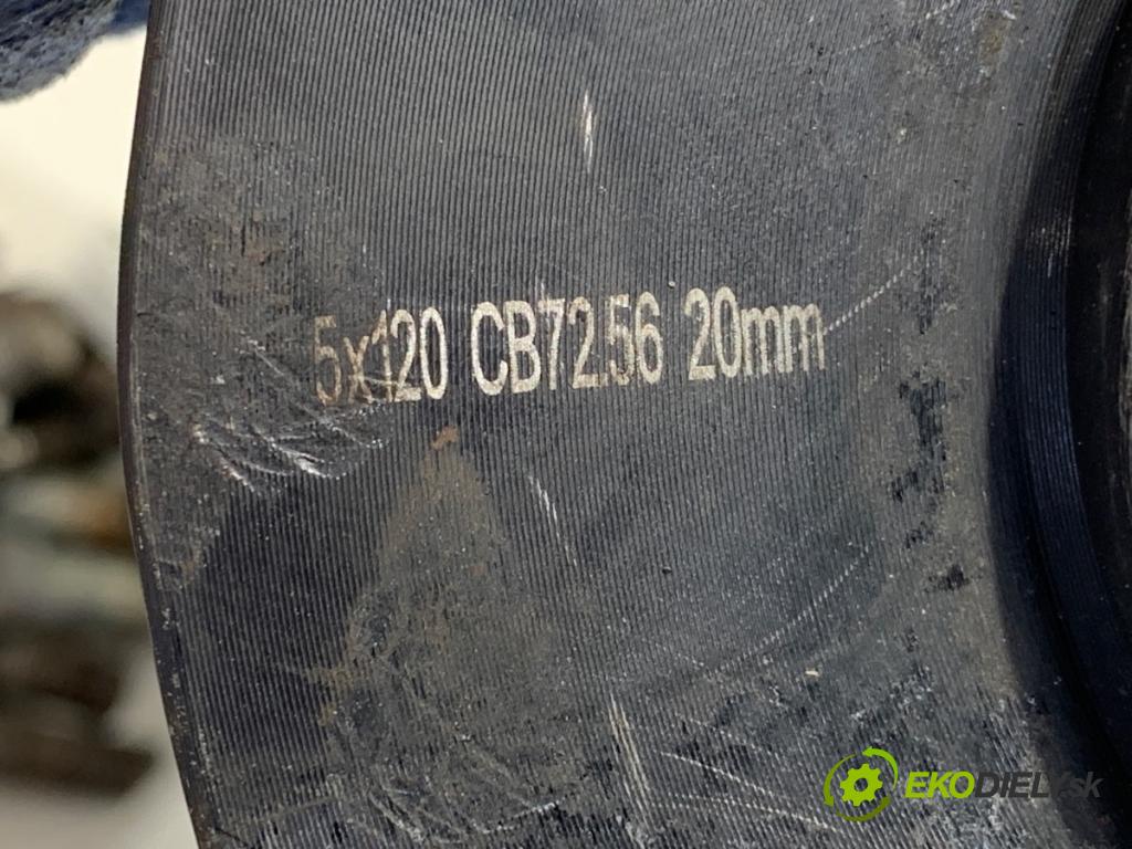 BMW E60 sedan 2006 160 kW 525 i 2996 dištančné 5X112 20MM šrouby: