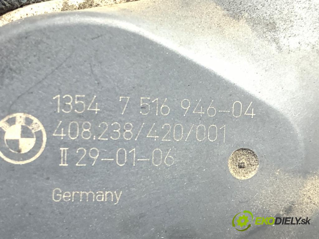 BMW E60 sedan 2006 160 kW 525 i 2996 Škrtiaca klapka 7516946 (Škrtiaca klapka)