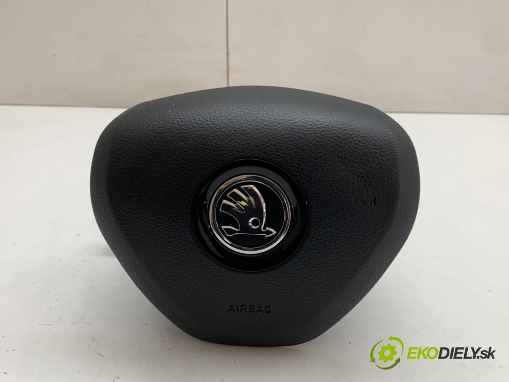 SKODA OCTAVIA III liftback 2015 81 kW 1.6 TDI 1598 AirBag volantu 5E0880201B (Airbag)