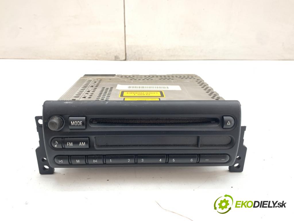 MINI R50 R53 liftback 2005 66 kW One 1598 RADIO 6917521 (Audio zařízení)