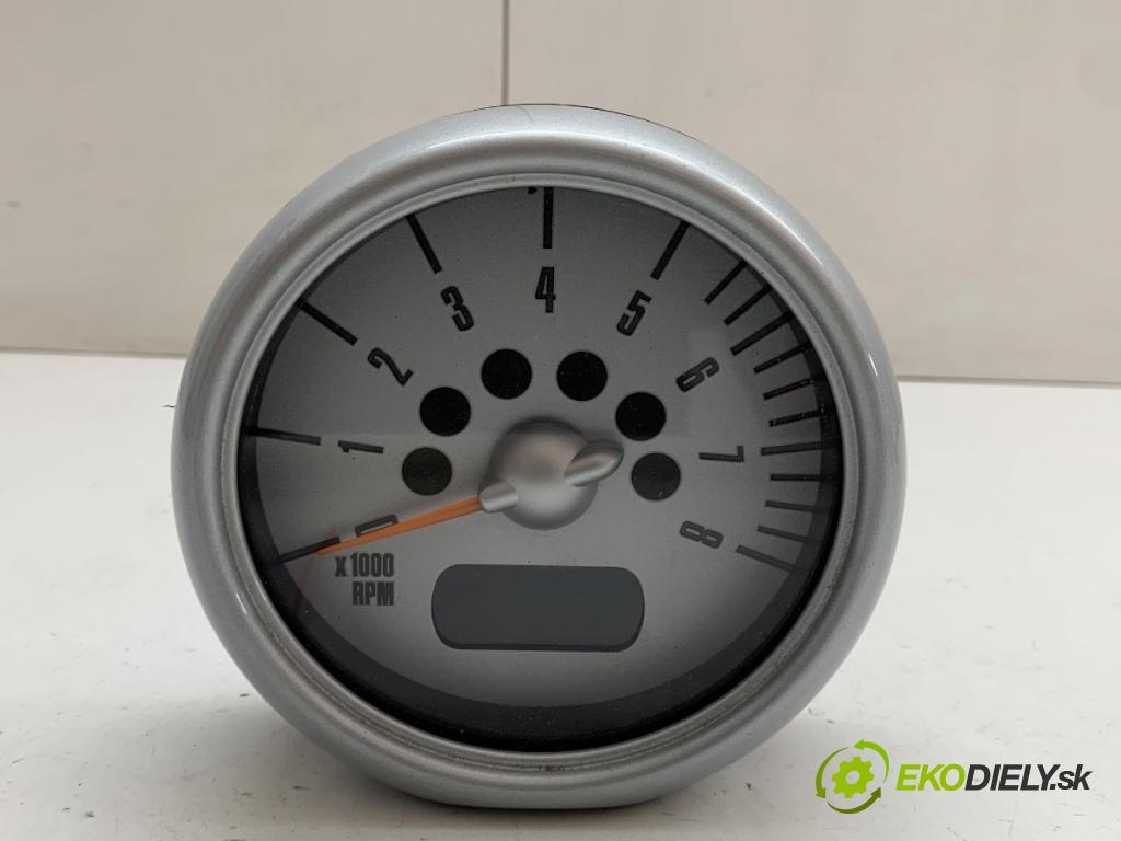 MINI R50 R53 liftback 2005 66 kW One 1598 Prístrojovka Otáčkomer 6936294