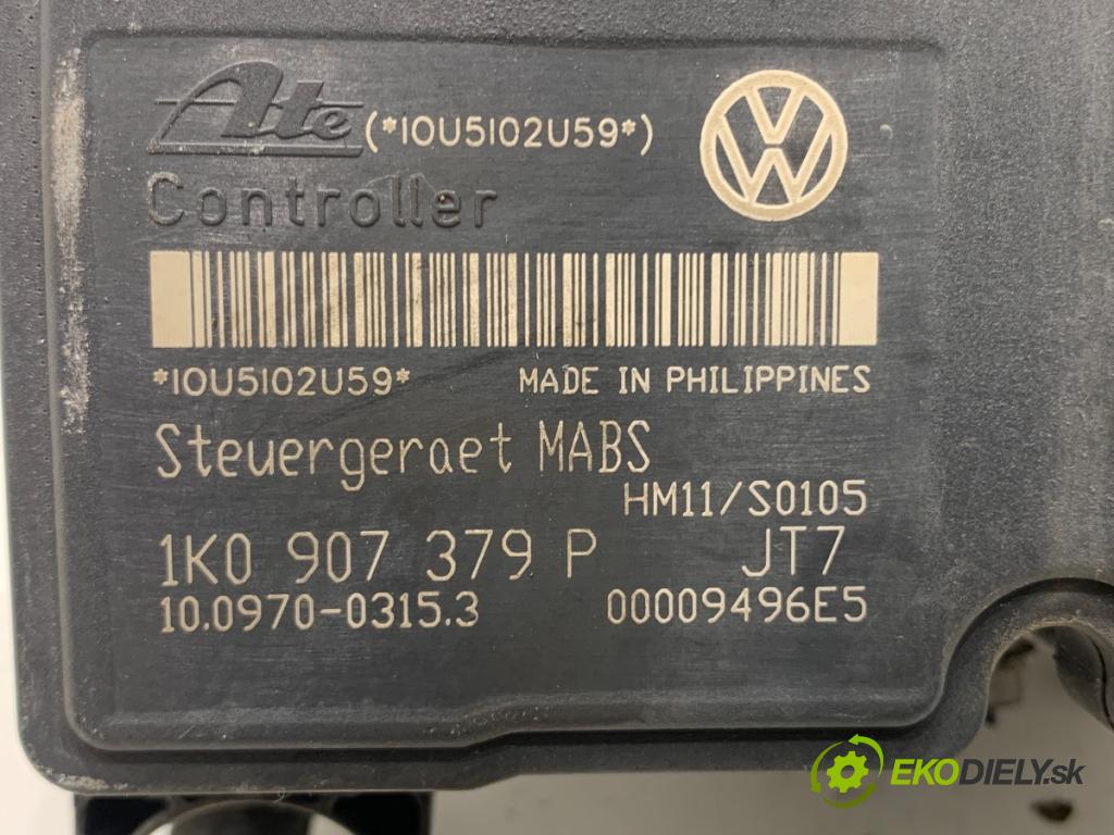 VW JETTA III sedan 2006 75 kW 1.6 1595 pumpa ABS 1K0907379P (Pumpa ABS)