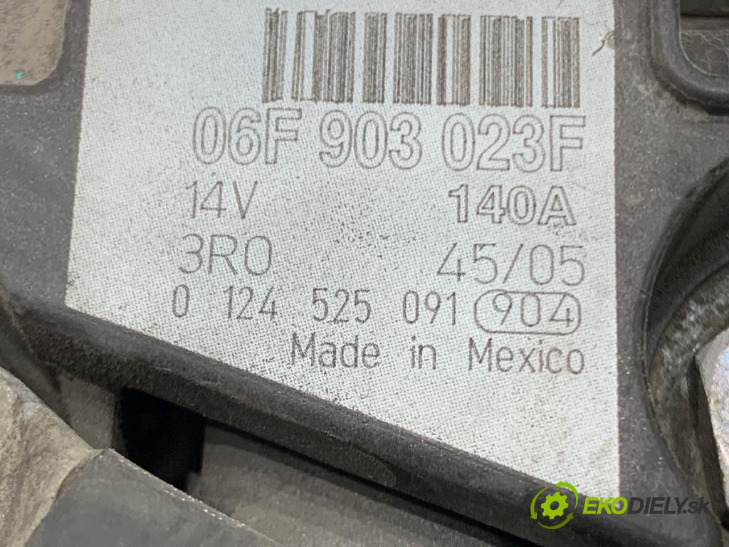 VW JETTA III sedan 2006 75 kW 1.6 1595 Alternátor 06F903023F (Alternátor)