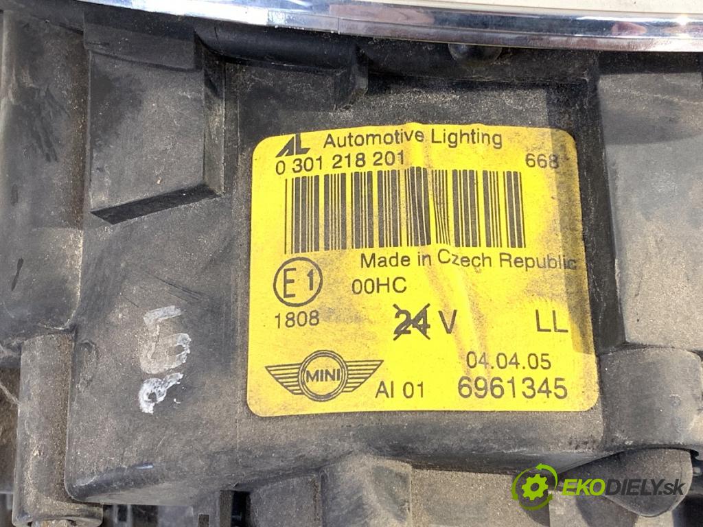 MINI R50 R53 liftback 2005 66 kW One 1598 světlomet levý přední část