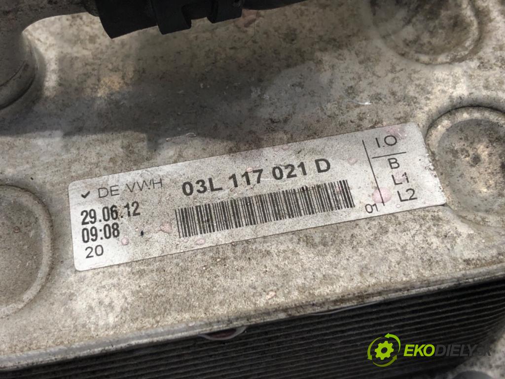 AUDI A6 C7 Kombi 2012 130 kW 2.0 TDI 1968 obal filtra oleje 03L117021D (Kryt olejového filtru)