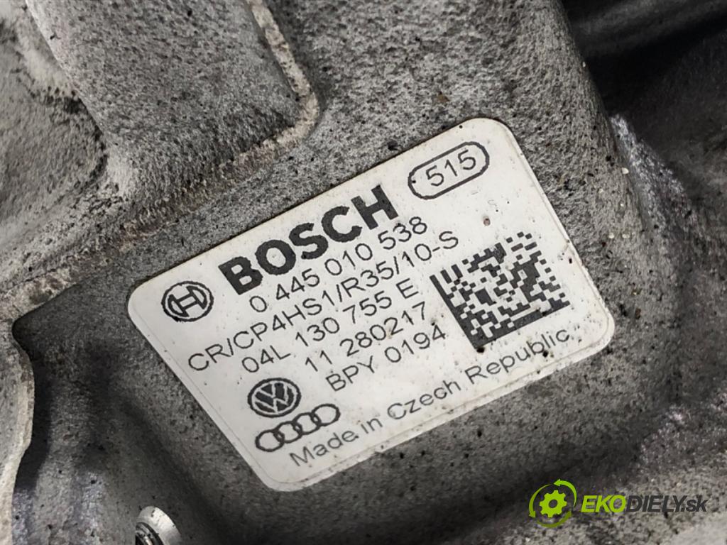 AUDI A4 B9 Kombi 2017 140 kW 2.0 TDI quattro 1968 pumpa vysokého tlaku 0445010538