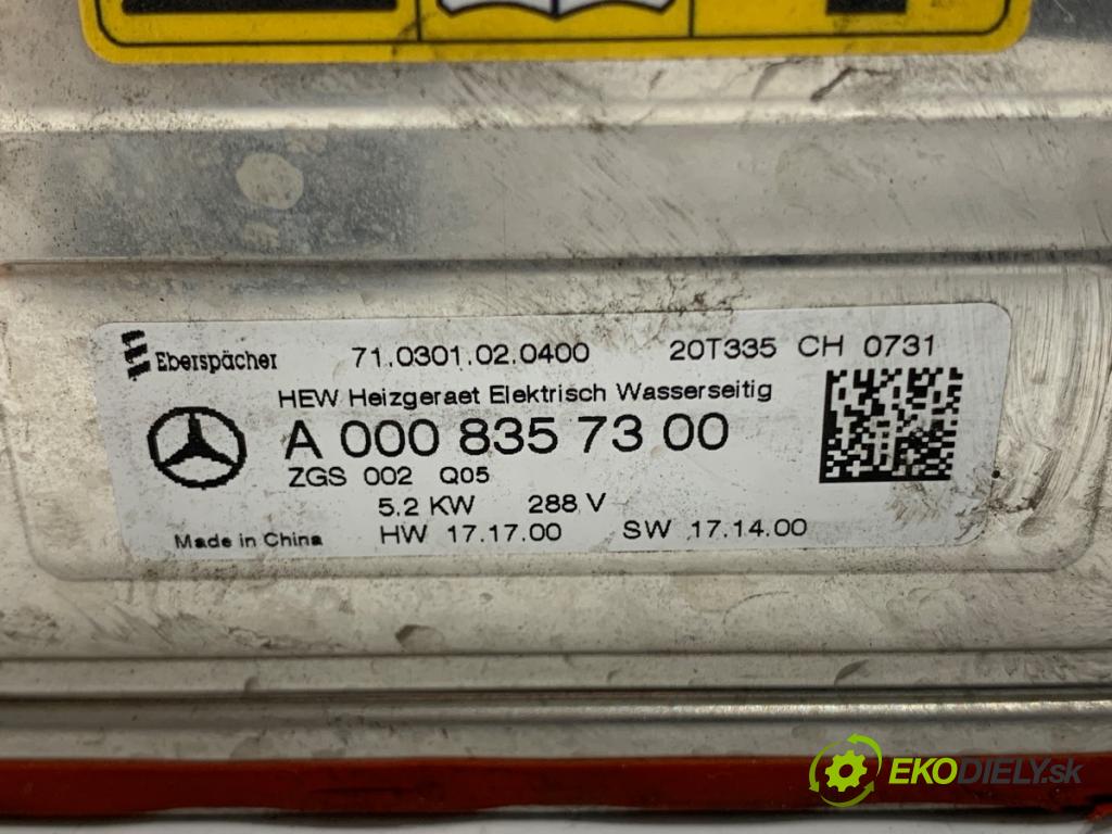 MERCEDES-BENZ eSPRINTER Skrzynia Skrzynia 2021 85 kW Electric (910.633)  VÝMĚNÍK TEPLÝ topné těleso radiátor topení A0008357300