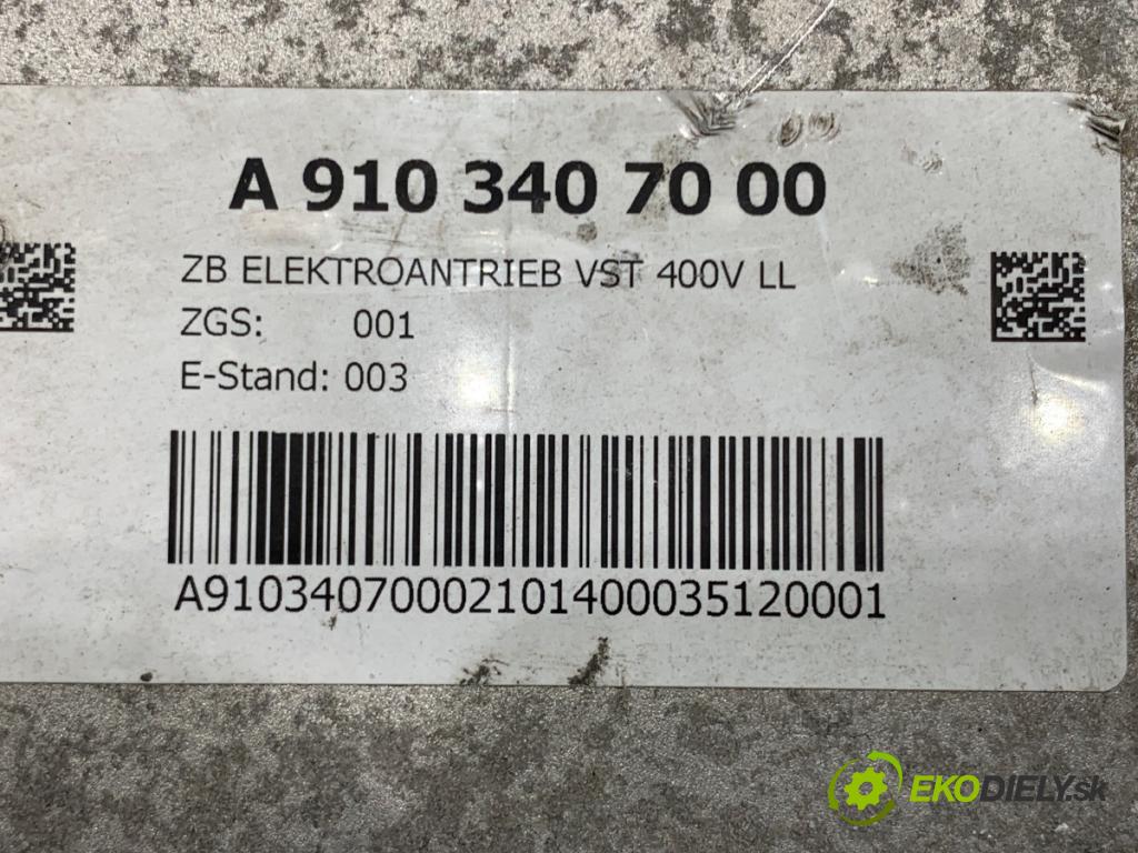 MERCEDES-BENZ eSPRINTER Skrzynia Skrzynia 2021 85 kW Electric (910.633)  invertor INVERTOR: Menič A0009009026