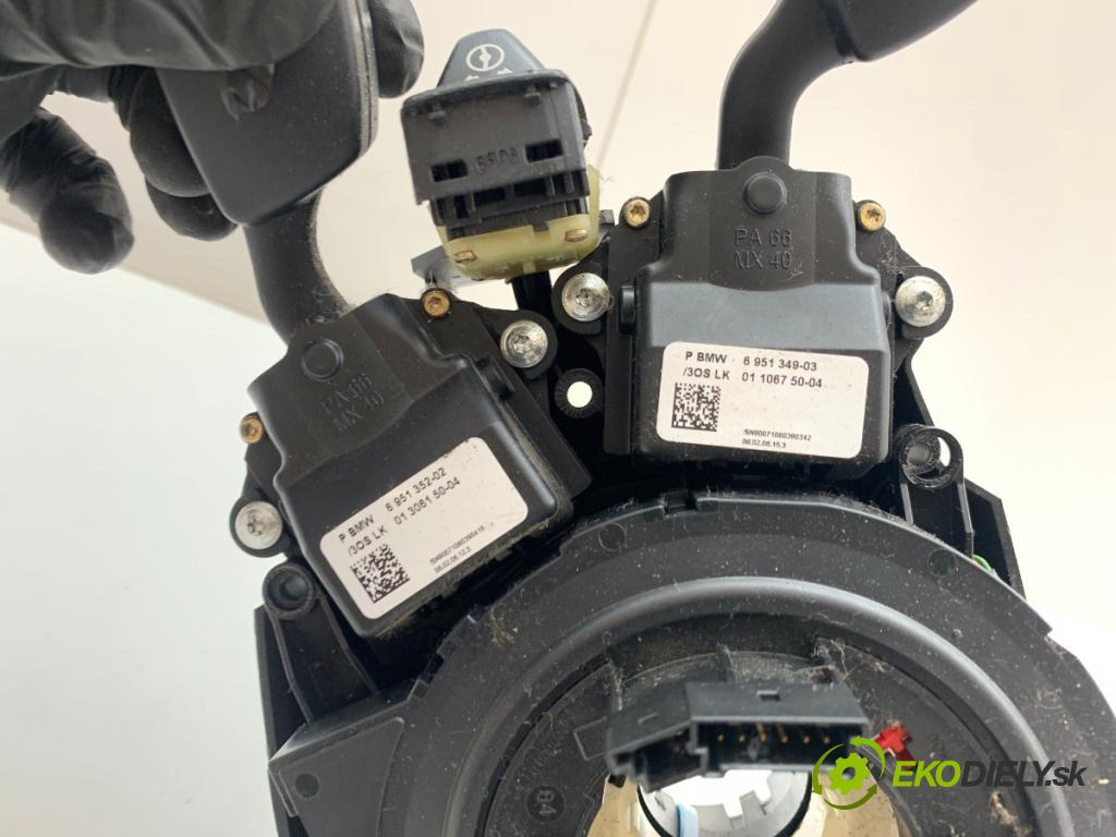 BMW E60 sedan 2006 160 kW 525 i 2996 Prepínač kombinovaný 9112010 (Prepínacie páčky pod volantom)