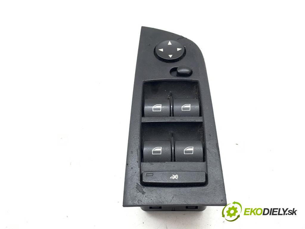 BMW E90 sedan 2006 120 kW 320 d 1995 Prepínač okien 6948623 (Prepínacie páčky pod volantom)