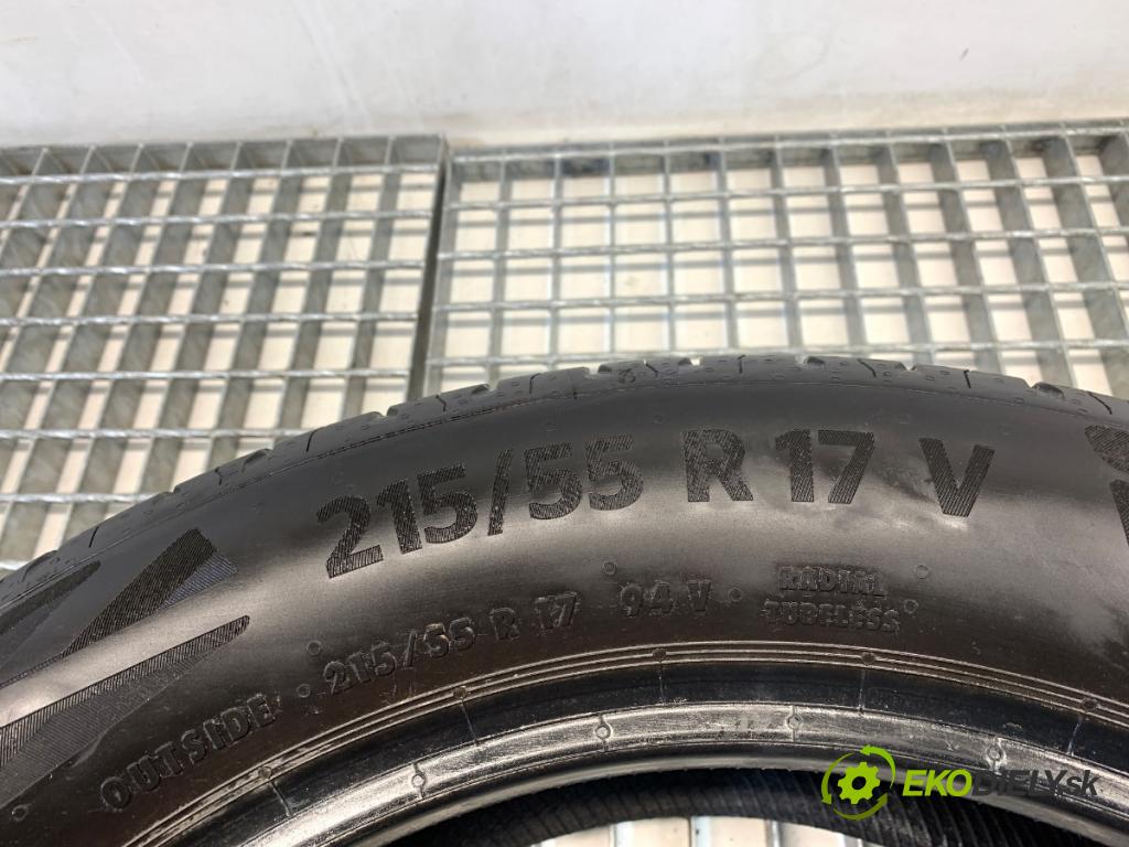 --- --- PNEUMATIKA: 2X 215/55 R17 CONTINENTAL