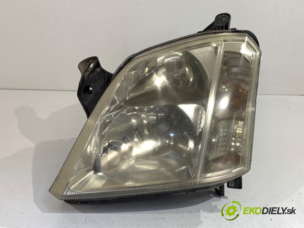OPEL MERIVA A nadwozie wielkoprzestrzenne (MPV) 2009 77 kW 1.6 (E75) 1598 světlomet levý přední část 93321052