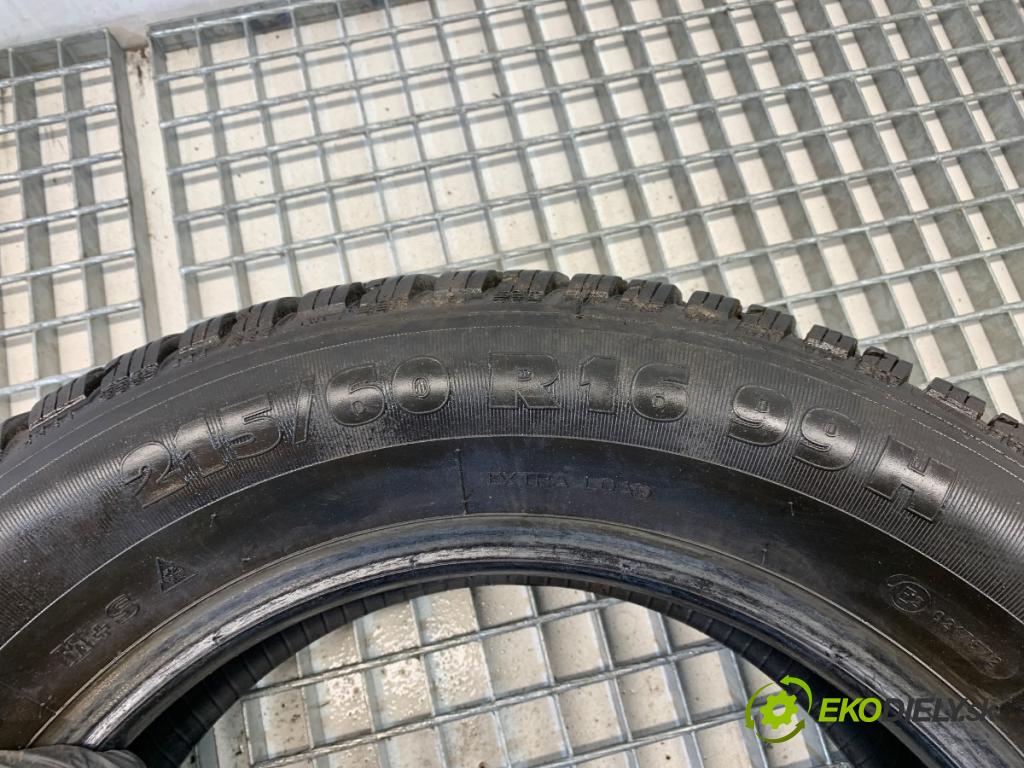 --- ---      PNEUMATIKA: zima 2X 215/60 R16 KORMORAN