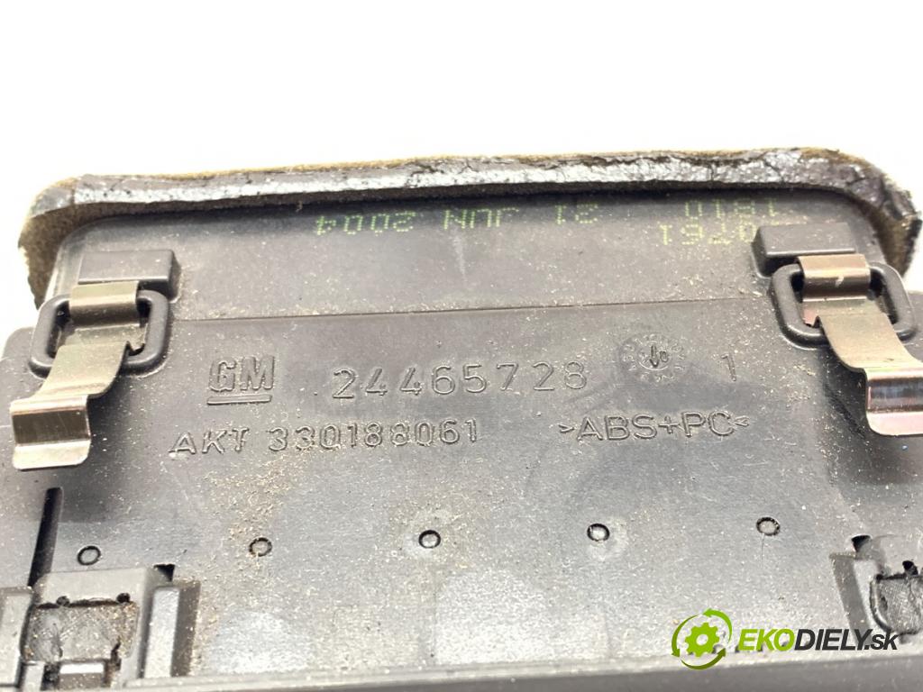 OPEL ASTRA H liftback 2005 77 kW 1.6 (L48) 1598 Mriežky kúrenia ľavy predný 24465728