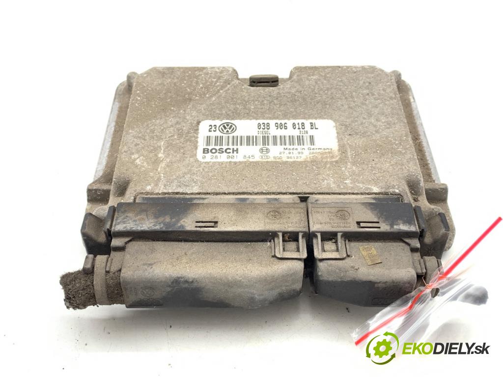 VW GOLF IV liftback 1999 66 kW 1.9 TDI 1896 riadiaca jednotka Motor 038906018BL (Riadiaca jednotka)