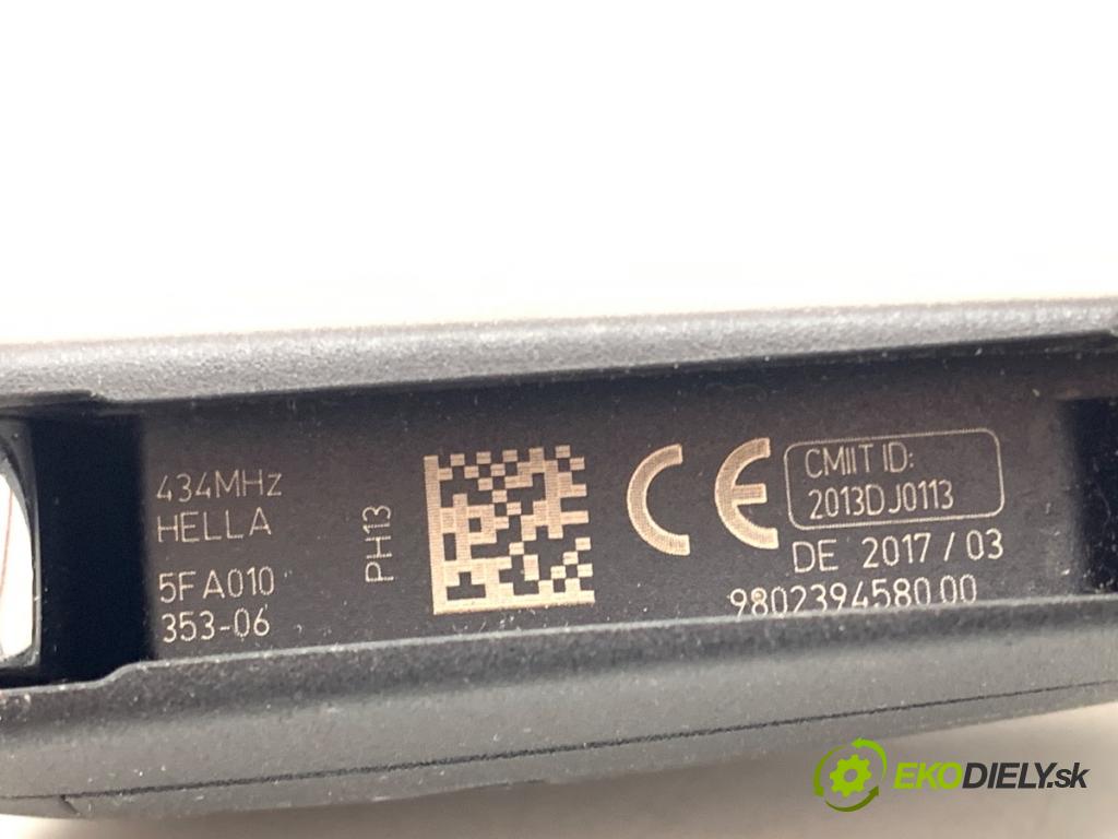 PEUGEOT 508 I sedan 2017 110 kW 2.0 BlueHDi 150 1997 kľúč DÁLKOVÝ: