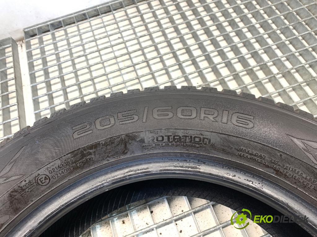 --- ---      PNEUMATIKY: PARA: VÍCENÁ SEZÓNA: 205/60 R16 NOKIAN