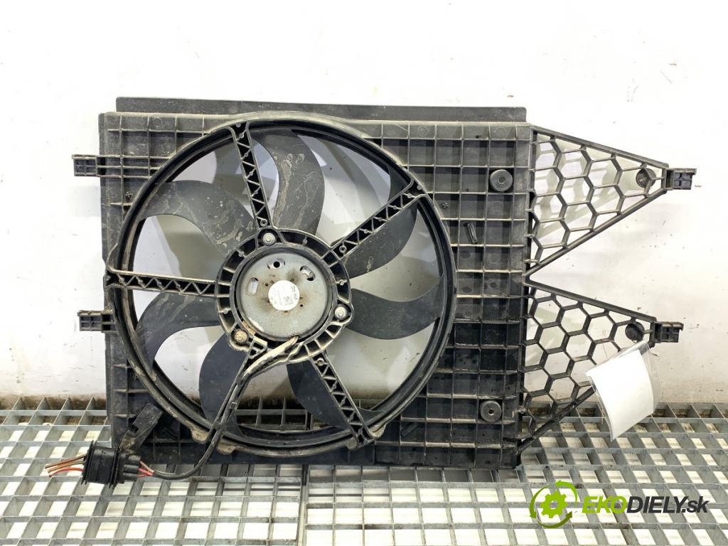 SKODA FABIA III Kombi 2017 77 kW 1.4 TDI 1422 ventilátor chladiče 6R0959455E (Ventilátor)